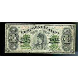 DC-8fi  $1  1878  "Toronto" A837474  A solid Fine example!  A decent example.