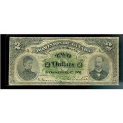 DC-11i  1887  $2  Letter "A" 110665.  A nice VG+ example. Rare variety!
