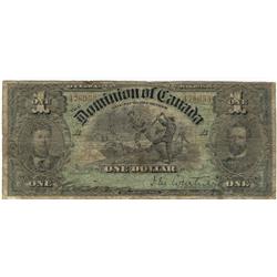 DC-12  1897 $1  478053, VG. A problem free example.