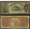 Image 1 : DC-14a  1897 $2 RED/BROWN back, Courtney 024403. CCCS VG-8.  This is an extremely rare and very desi