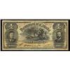 Image 1 : DC-13a  1898 $1  Courtney "Inward" Series B 610279 Fine, well centered.