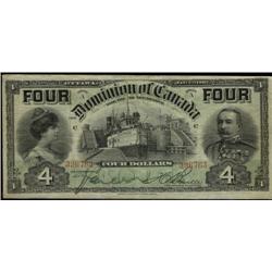 DC-17b  1902 $4 No.396763 Boville about VF.  A nice bright and original example.