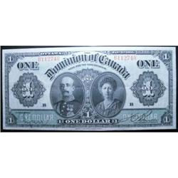 DC-18d  1911 $1  611274 Series "B"  Black lines  Original EF, a bright example.