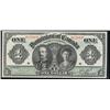 Image 1 : DC-18d  1911 $1 No.012943P Boville "Black lines"  Choice uncirculated.  A lovely example.