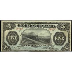 DC-21a  1912 $5 Series "A"508208  A nice F-VF example.