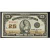 Image 1 : DC-24b  1923 25 cents  "Hyndman-Saunders" 054822 "L"  Choice uncirculated.