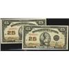Image 1 : Lot of 2 notes, DC-24c 25 cents "McCavours" both EF-AU