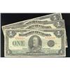 Image 1 : Lot of 3 different 1923 $1 notes.  Includes DC-25f, 25n and 25o. Grades are VG or better.