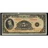 Image 1 : BC-6  1935  $5  French text RADAR NOTE F252252 Nice and clean VF+.  Radar notes are seldom seen on 1