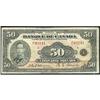 BC-14  $50  1935  "French text"  F03141  F/F+, rarely offered in this affordable grade.
