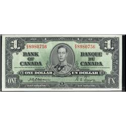 BC-21a  1937 $1 Osborne E/A8980756  Choice uncirculated