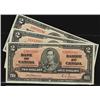 Image 1 : Set with the 3 signatures.  Includes 1937 $2 BC-22a Osborne, 22b Gordon and 22c Coyne.  All notes ar