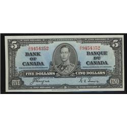 BC-23c  1937 $5 Coyne-TowersZ/C9454352 Choice uncirculated