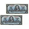 Image 1 : Lot of 2 consecutive 1937 $5 notes.  BC-23c B/S2055781-5782.  Both Choice uncirculated.