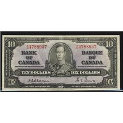 BC-24a  1937 $10 Osborne A/D4788937, a nice and clean EF example.