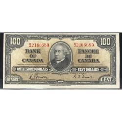 BC-27b  1937 $100 Gordon B/J2166689 Choice uncirculated.