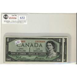 1954 $1  DF.  BC-29b. Nice pair of UNC notes, both bright and well centered. #OA9612911 / NA19771811