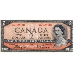 BC-30a  1954 $2 Devil's face Coyne-Towers C/B5552230 Choice uncirculated.