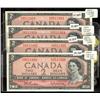 Image 1 : Run of 4 consecutive 1954 $2 notes, BC-38b P/U6511923 to 1926.  All choice uncirculated.
