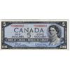 Image 1 : BC-39bA  1954 $5 *N/X0060902  EF.  Scarce prefix, small pen mark.