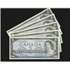 Image 1 : Consecutive run of 5 BC-39bA $5 replacement *W/S notes. 0262859 to 2863.  All five notes are origina