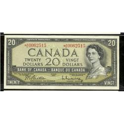 BC-41bA  1954 $20 *A/E0062515, original AU-UNC