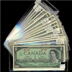 Lot of 13 Centennial banknotes. BC-45a, BC-45b P/O (2), J/P, H/P (3), G/P (4), L/O (2).  All choice 