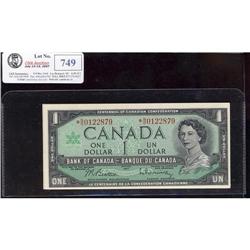 A lot of twelve replacement notes. BC-45bA  1967 $1  Beattie-Rasminski, *N/O.   All notes are Choice