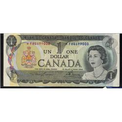 BC-46aA  1973 $1 *FH4699000  BC-46aA  A nice and decent EF example.  Small tear!  A very rare replac