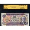 Image 1 : BC-49cA  1971 $10 *TT2190260 "CCGS UNC64"  scarce replacement note.