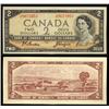 Image 1 : Error note.  1954 $2  Beattie-Coyne BC-38a X/B9673953  AU. The colour on the face is very similar to
