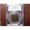 Image 1 : Nfld 1880 OVAL 'O' 1¢ PCGS EF45. Nice chocolate brown example. Rare date.