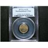 Image 1 : Newfoundland $2 "Gold" 1870 2 Dot  PCGS AU55.  Brilliant with good lustre.