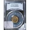 Image 1 : Newfoundland $2 "Gold" 1888  PCGS MS62.  Brilliant with good lustre. Light toning.