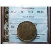 Image 1 : Newfoundland 1873 1¢ CCCS MS63 red/brown.  A nice example with 35% lustre. Scarce date.