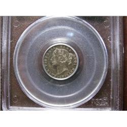 Nfld 1870 Obv.2 10¢ PCGS AU50, Fully struck with strong date and lettering on reverse.  Quite unusua