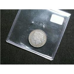 Nfld 1880 10¢ AU50 or better.   A toned example with some remaining lustre.  Previously graded AU53 