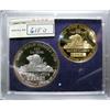 Set of Canada 1978 "Beaver" Proof 24K GOLD & SILVER coins.  Both coins are .9999 fine one troy oz ea