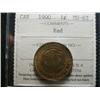 Image 1 : 1900 1¢ ICCS MS63 Red, Excellent strike and lots of lustre. Scarce date!