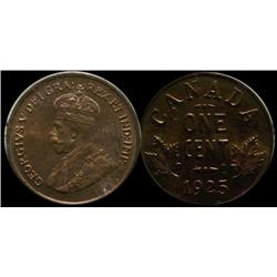 1925 1¢ ICCS MS64 Red PQ+. A very flashy coin! Excellent strike and clean fields.  Great surfaces.  