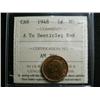 Image 1 : 1948 "A" to dent. 1¢ ICCS MS63 Red