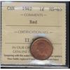 Image 1 : 1948 "A" to Denticle 1¢ ICCS MS64 Red. 80% full red lustre.  A nice example.