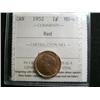 Image 1 : 1952 1¢ ICCS MS65 Red. A very flashy coin! Excellent strike and clean fields.