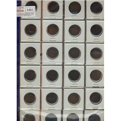 Lot of 40 "Edwardian" Large cents.  Includes 10 of each date. 1903,1906,1908,1909,.  All VF20