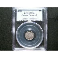 1900 "Oval O"  PCGS MS64  Light russet and golden tones over full lustre. A superb example!