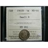 Image 1 : 1902H Small 5¢ ICCS MS64PQ.  Nicely toned.
