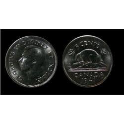 1941 5¢ ICCS MS65,  A Gem example and highly sought after date in this grade.  Very underrated, an a