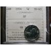 Image 1 : 1954 SF  5¢  ICCS MS65.  Fully struck with full luster.  A true "Gem"