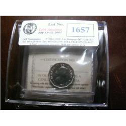 1955, 1956, 1957, 1958, 1959, 1960, 1961  5¢ all  ICCS MS65.  Lot of 7 pieces.