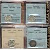 Image 1 : Lot of 4 coins, includes CCCS 1903H EF40, 1916 AU55, 1919 MS60 and ICCS 1940 MS60.